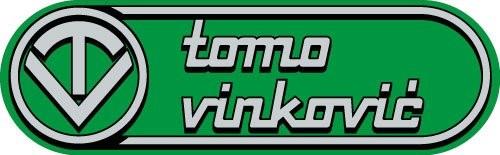 NALEPKA '' TOMO VINKOVIČ " ovalna zelena