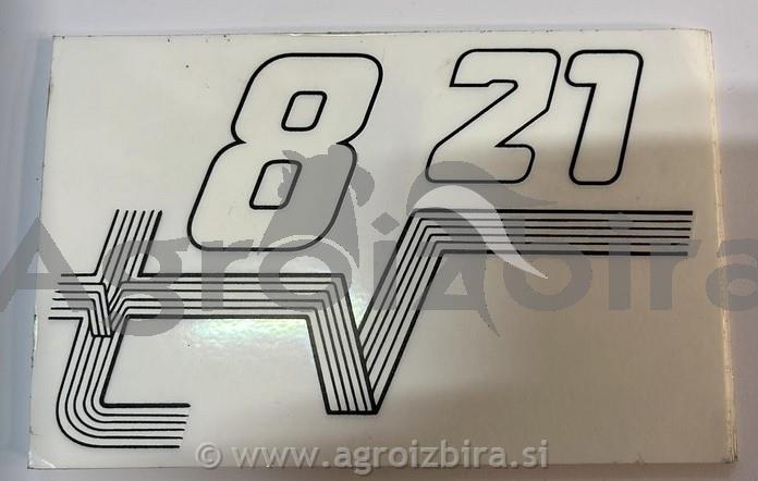 NALEPKA '' TOMO VINKOVIĆ TV-821 ''