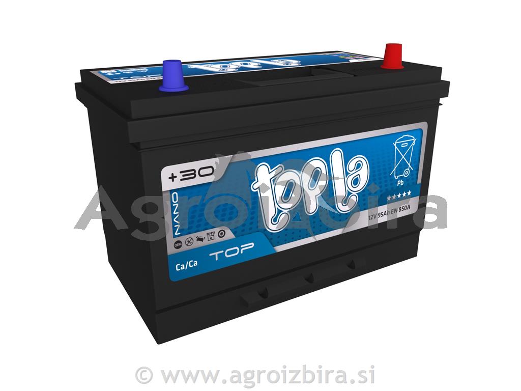 AKUMULATOR 12 V 105 AH TOP JIS TOPLA
