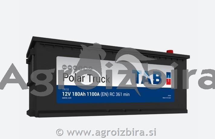 AKUMULATOR 12 V 180 AH TOPLA POLAR D+