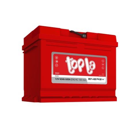 AKUMULATOR 12 V 60 LEVI AH TOPLA ENERGY