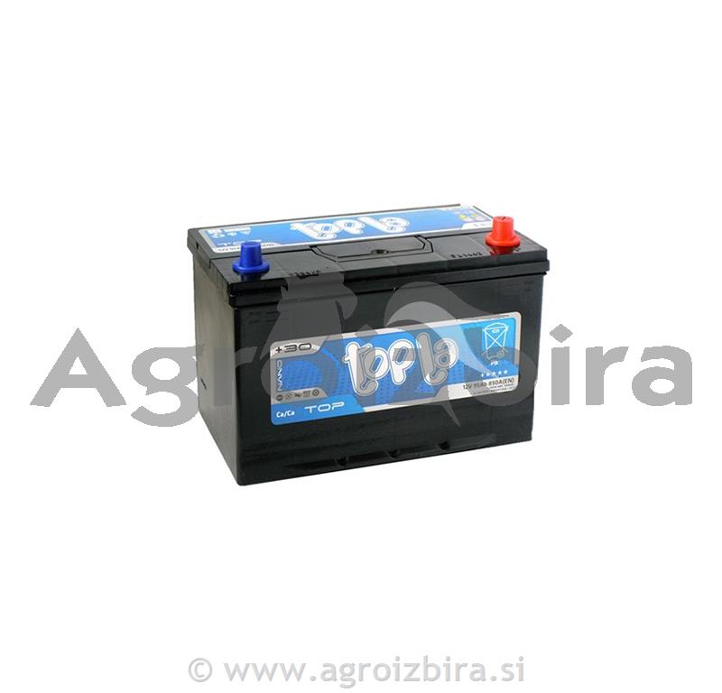 AKUMULATOR 12 V 95 AH TOP JIS D+ TOPLA