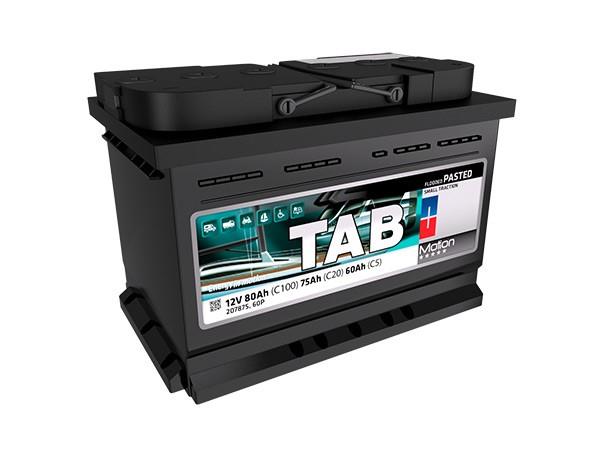 AKUMULATOR 12 V 75 AH TAB PASTED MOTION