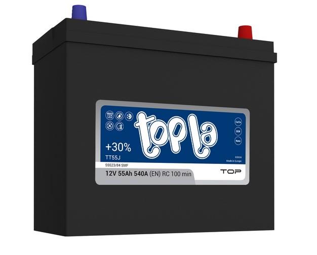 AKUMULATOR 12 V 55 AH JIS TOP D+ TOPLA