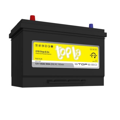 AKUMULATOR 12 V 105 AH EFB JIS TOPLA L+