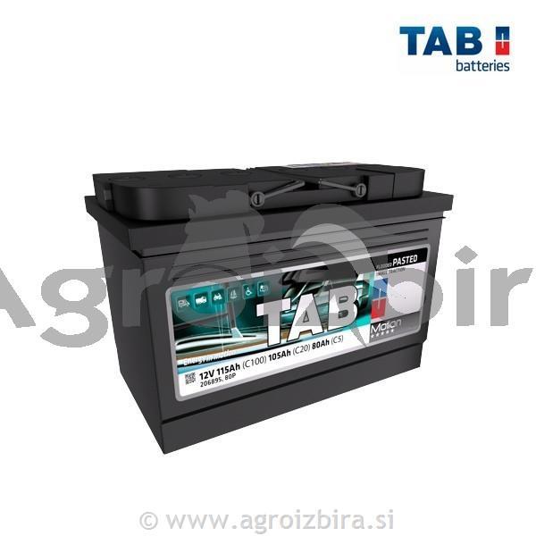 AKUMULATOR 12 V 105 AH TAB PASTED MOTION