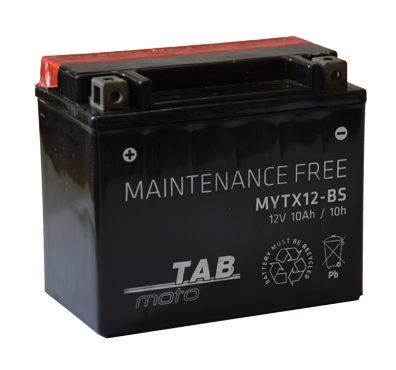 AKUMULATOR MOTO 12 V 10 AH L + 110A