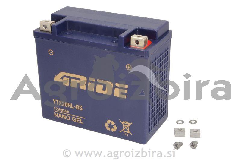 AKUMULATOR 12 V 20 AH NANO GEL -10%stari