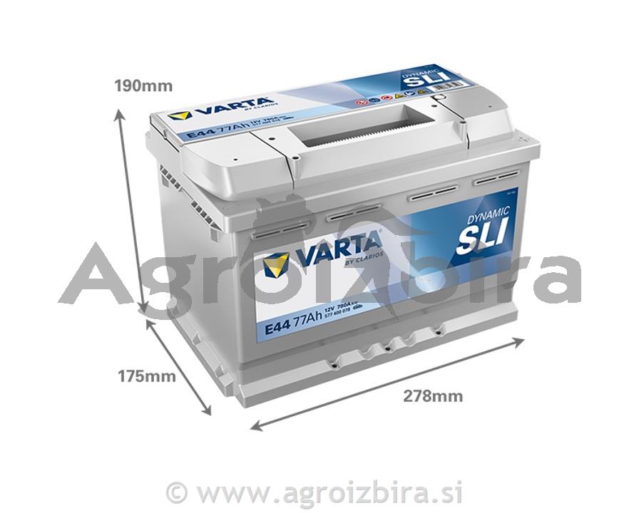 AKUMULATOR 12 V 77 AH VARTA SILVER DYNAMIC