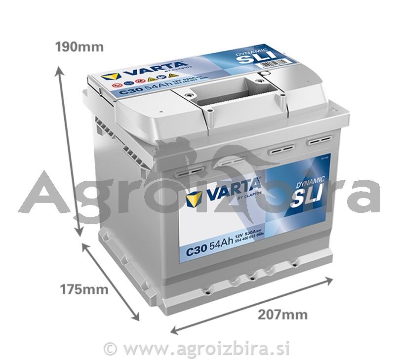 AKUMULATOR 12 V 54 AH VARTA SILVER DYNAMIC