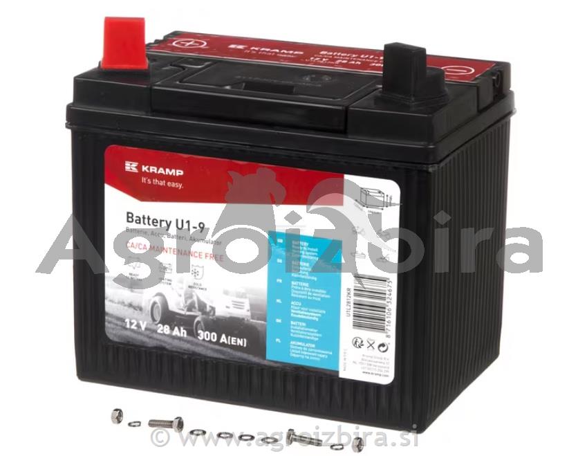 AKUMULATOR 12V 28AH MOOVER 300AH L+