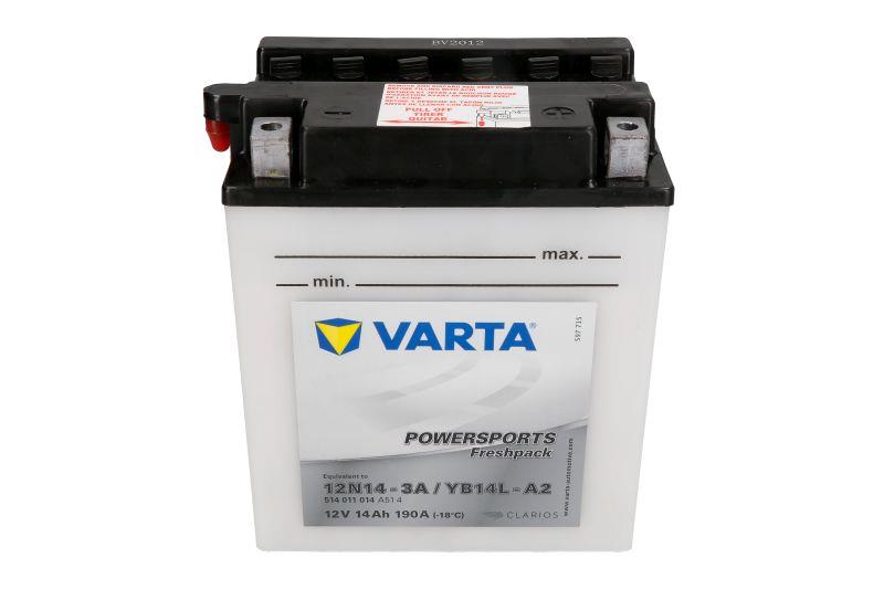 AKUMULATOR MOTO 12 V 14Ah 190A VARTA