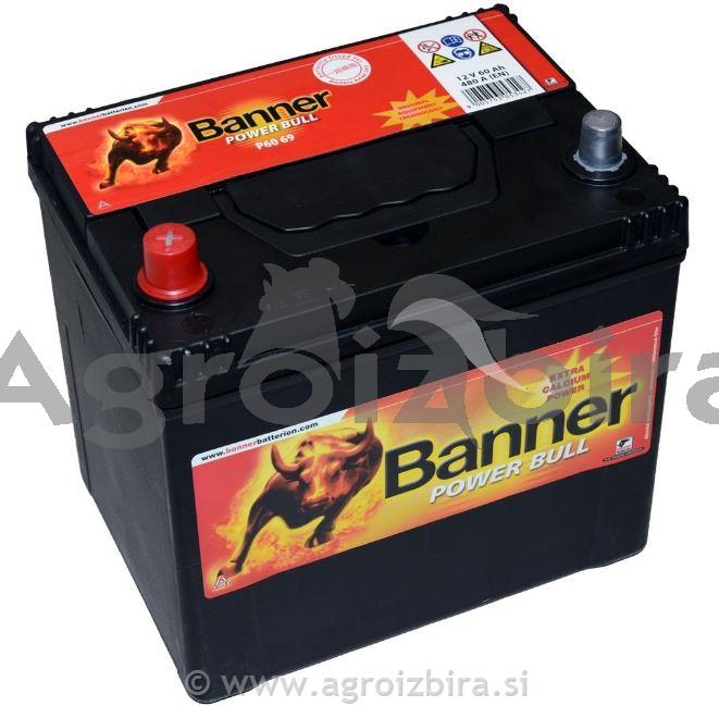 AKUMULATOR 12 V 60 AH JIS L+ BANNER