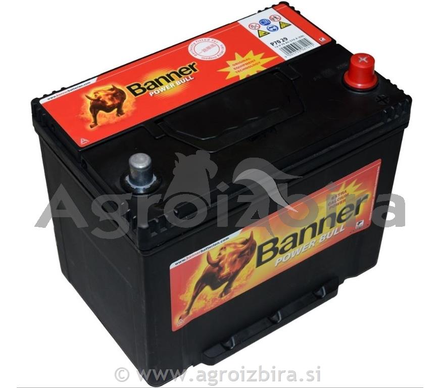AKUMULATOR 12 V 70 AH JIS D+ BANNER