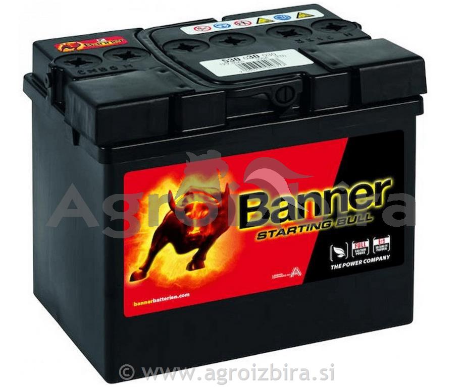 AKUMULATOR 12 V 30 AH D+ BANNER