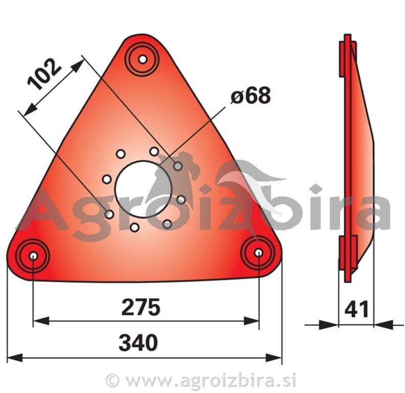 DISK KOSILNICE VICON