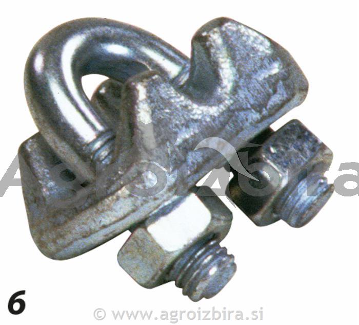 SPONKA ZA JEKLENO VRV FI=6 MM 1/4