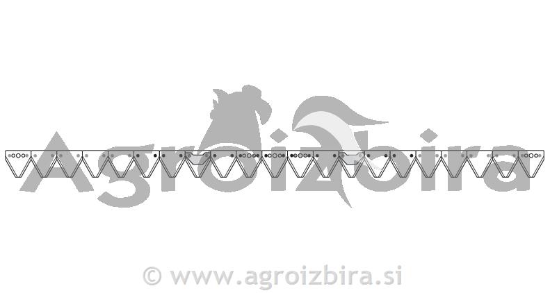 KOSA 160CM 21 NOŽEV RAPID
