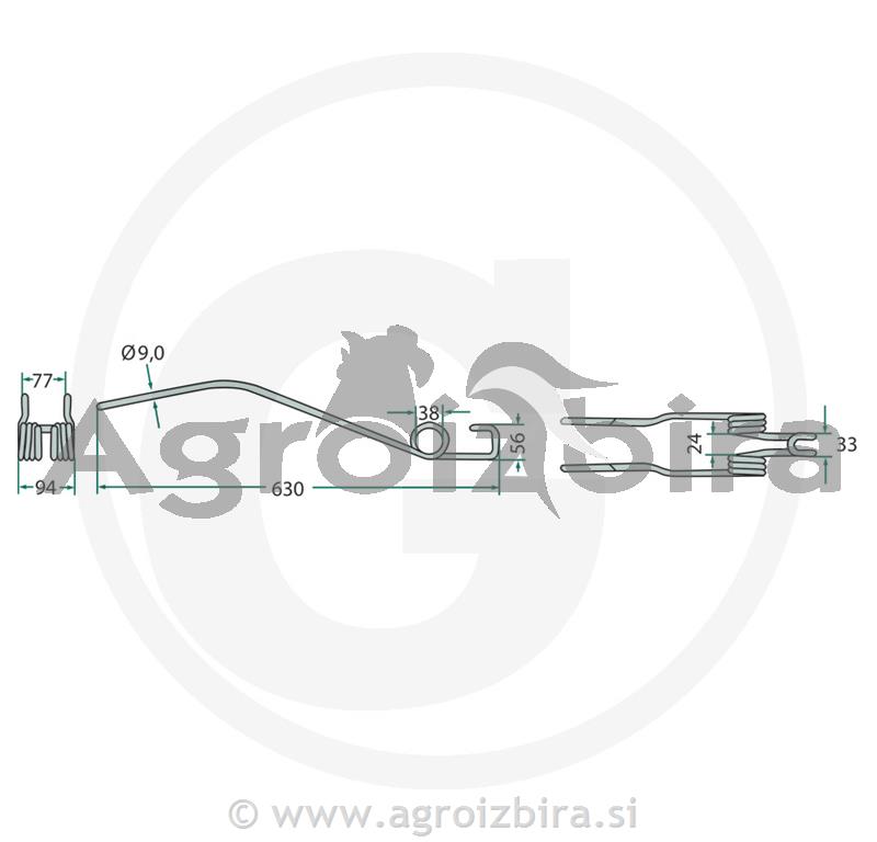 VZMET DEUTZ FAHR KS1.70,2.33,2.37,2.60