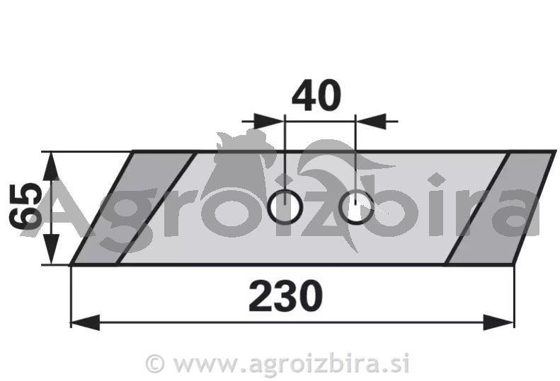 KONICA LEMEŽA KVERNELAND/KRONE DESNA