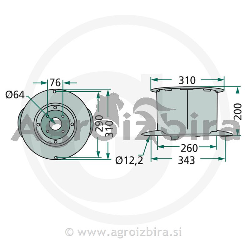 BOBEN Z DISKOM FELLA SM248 sm165 sm206