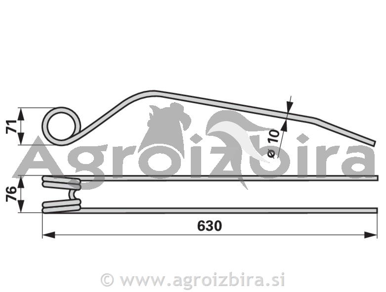KRAK VZMETNI KRONE SWADRO 35 38 42 46