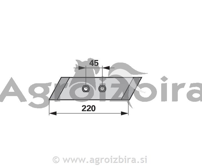 KONICA LEMEŽA DESNA EBERHARDT M1000