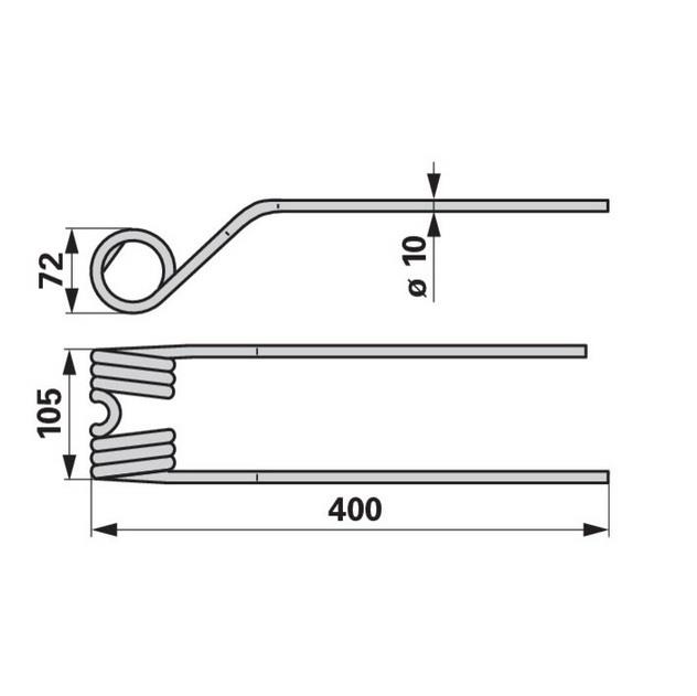 VZMETNI KRAK LEVI STOLL
