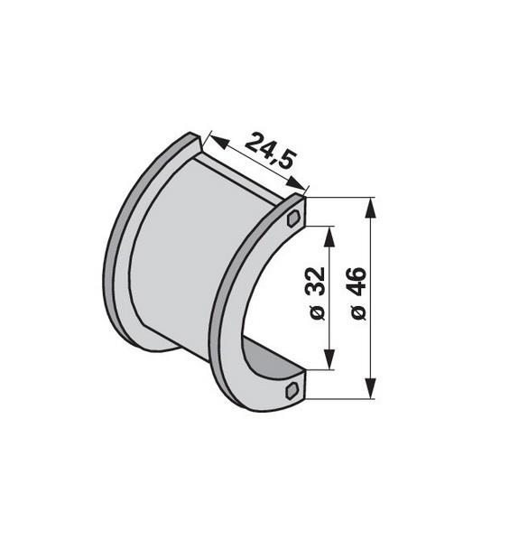 CEVNA POL PUŠA DEUTZ FAHR