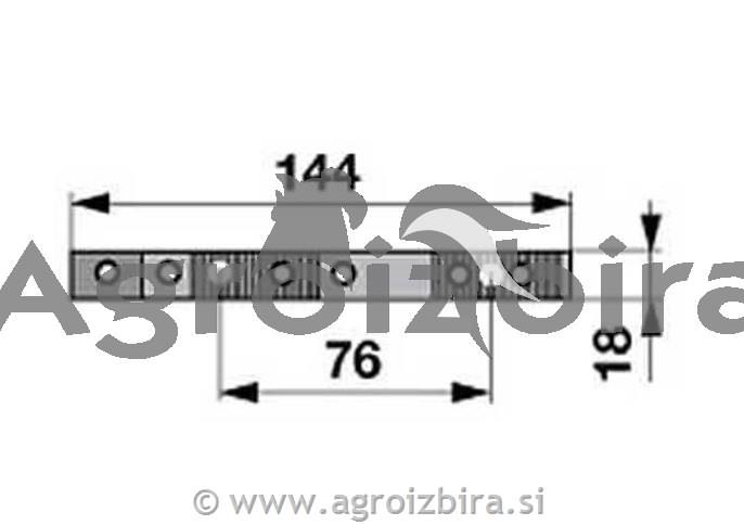 KOSA 100cm 19zob EUROPA NT Z GLAVO 97cm