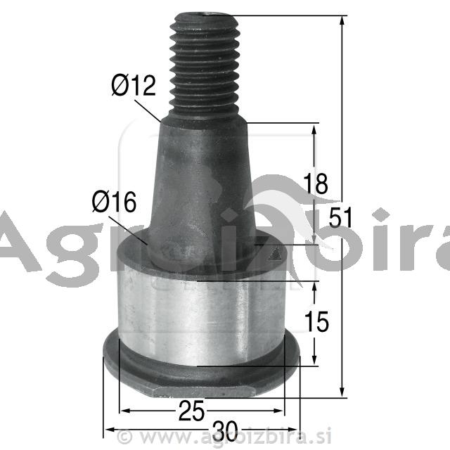 SORNIK POGONA DUPLEX D25 BCS 630
