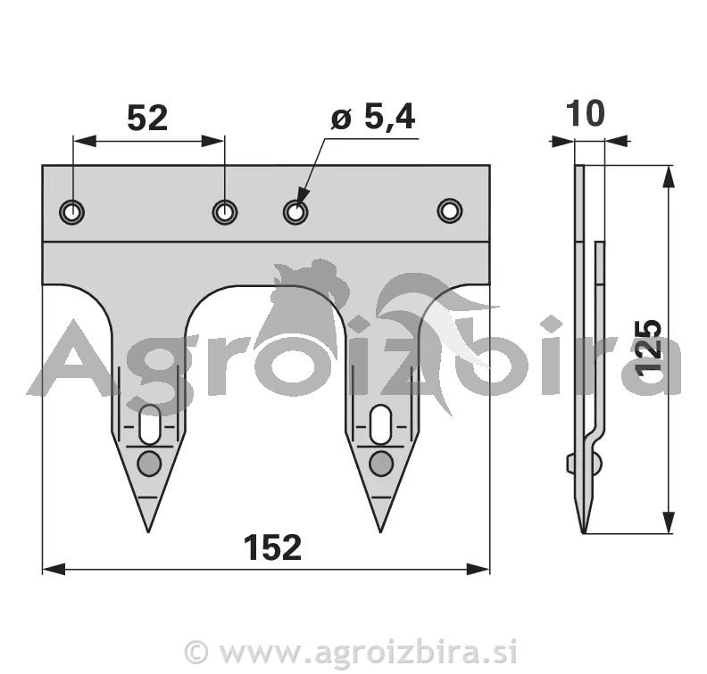 PRST DVOJNI GASPARDO 5mm