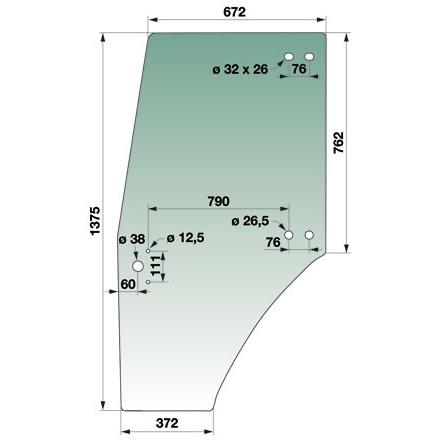 STEKLO KABINE VRAT SAME LEVO PROZORNO!!!