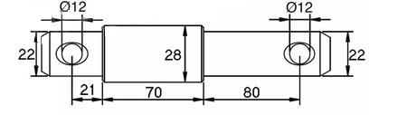 SORNIK 22/28/22 L=210mm