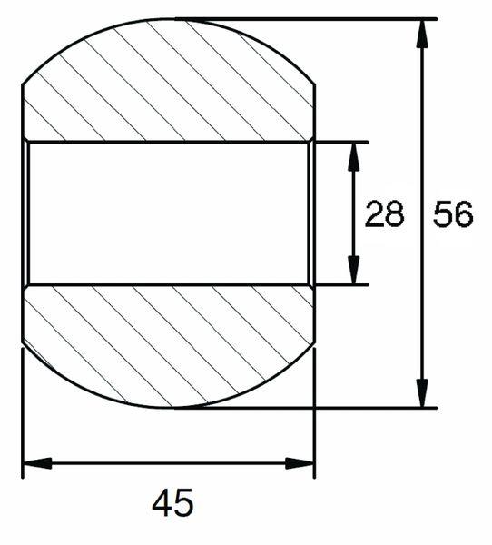 KROGLA PRIKLOPA KAT 2 - 2 28.4/56/45
