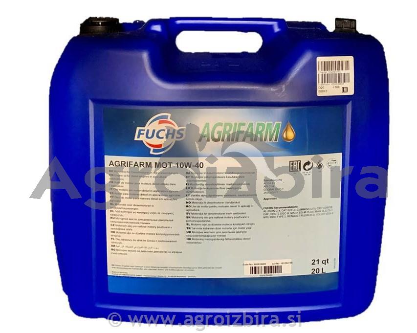 OLJE FUCHS AGRIFARM 15W40 20L
