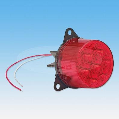 SVETILKA MEGLENKA LED RDEČA 12/24V