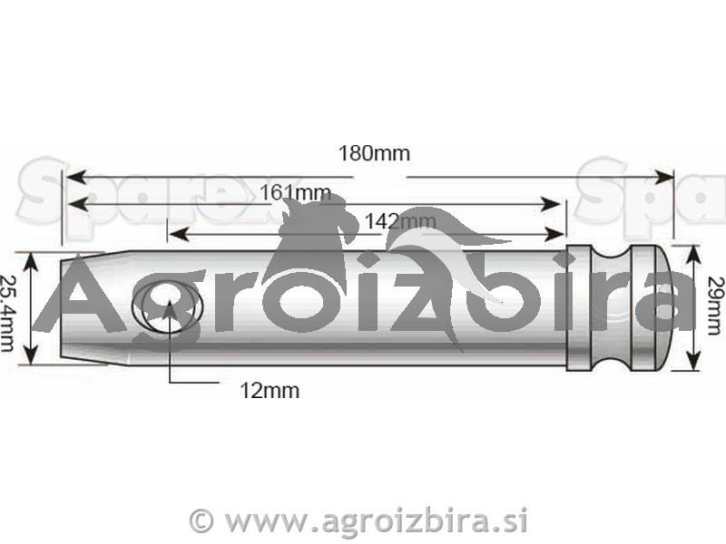 KLIN PRIKLOPA FI 25 X 140 MM