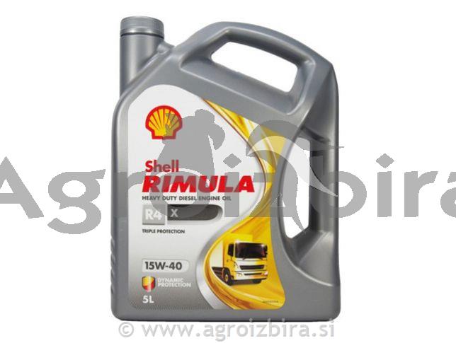 OLJE SHELL RIMULA R4 X 15W40 5L