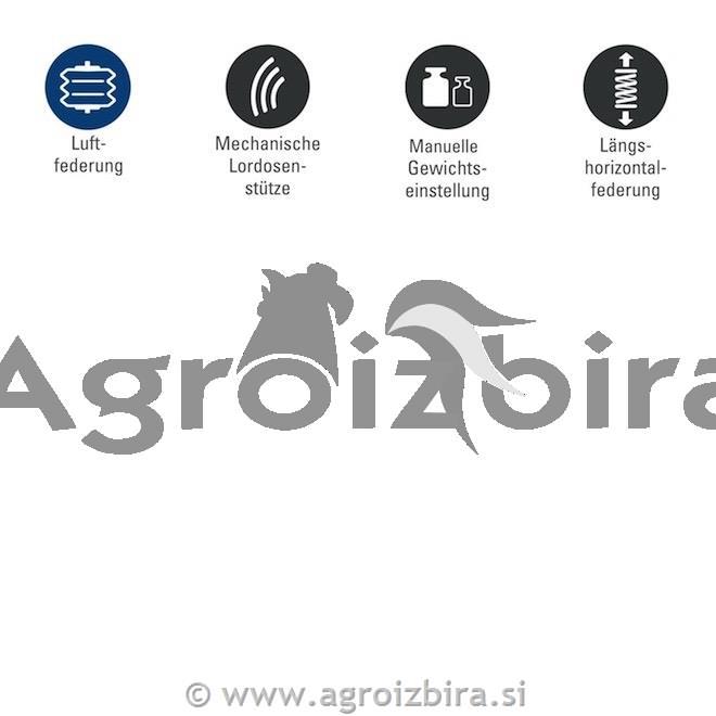 SEDEŽ ZRAČNI MSG95G/721 BLAGO GRAMMER