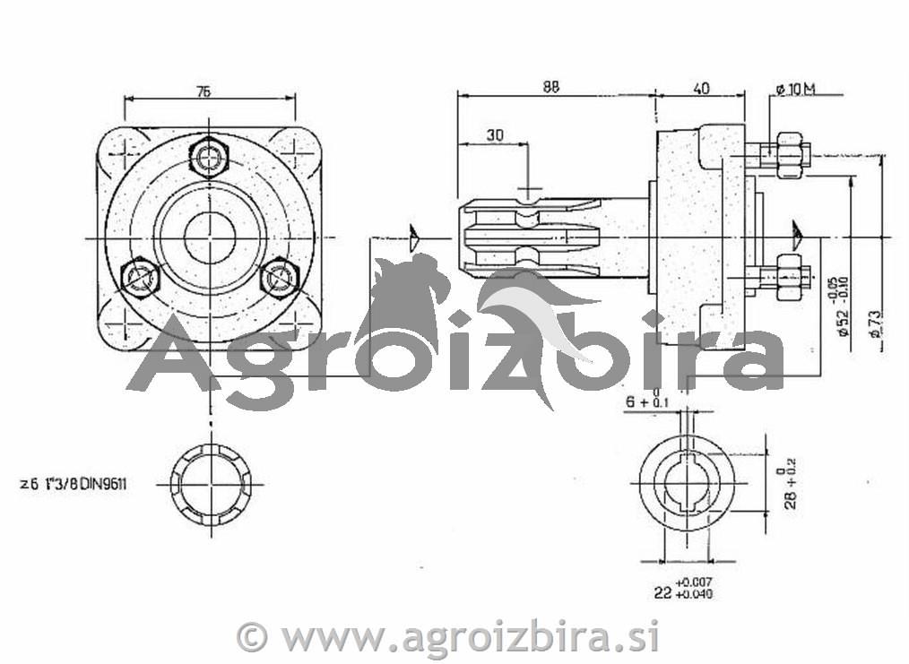 PRIKLOP ČRPALKE PN40-PN6 SER 2