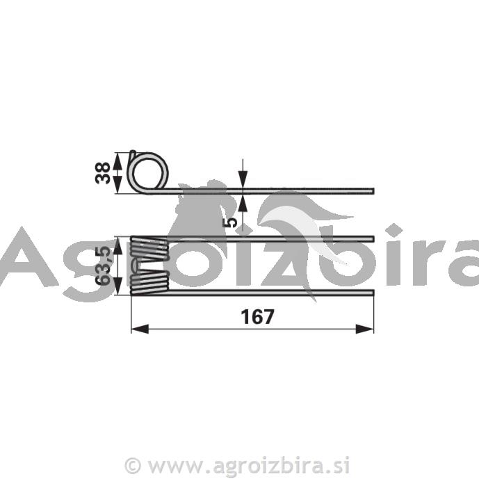 VZMET PICK UP DEUTZ FAHR KVERNELAND