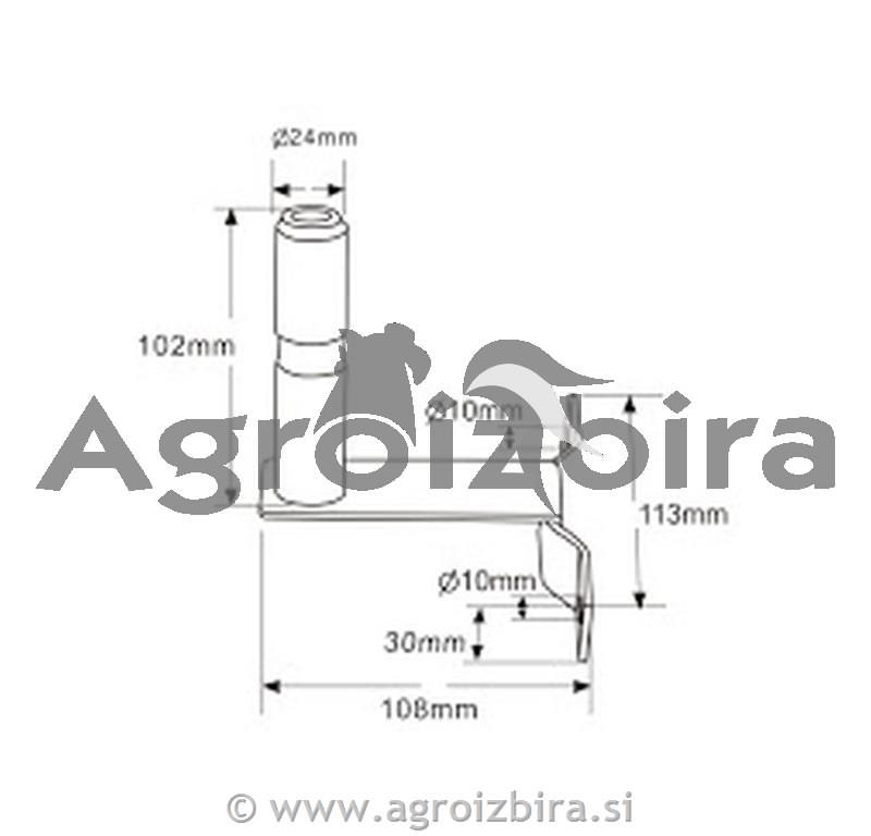NOSILEC ROTACIJSKE LUČI TIP L