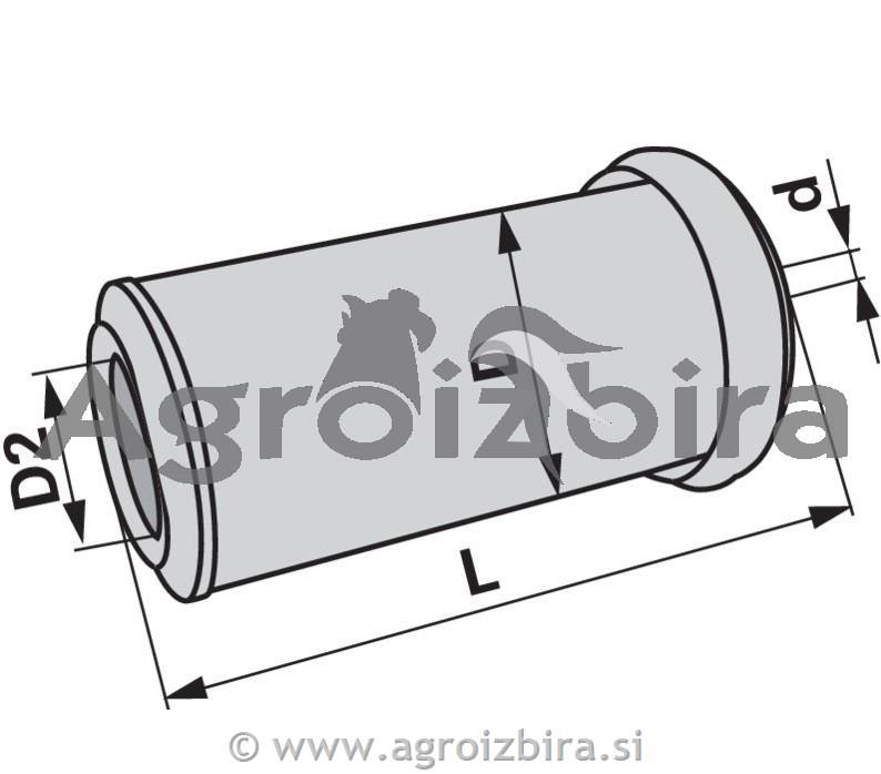 FILTER ZRAKA ZUNANJI ANTONIO CARRARO pazi notranje mere - 2 tipa