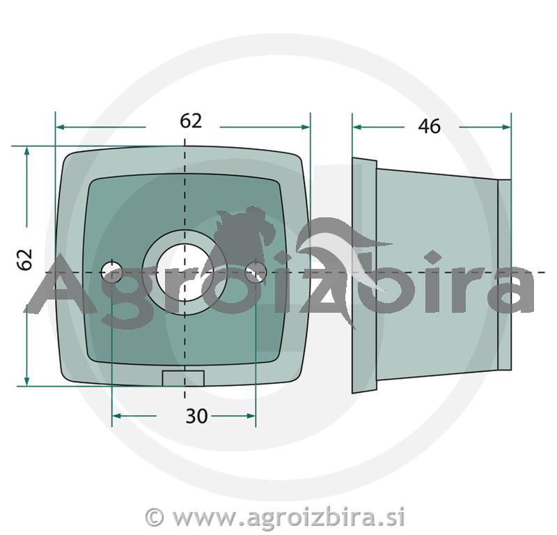 SVETILKA POZICIJSKA FARMTECH ASPOCK