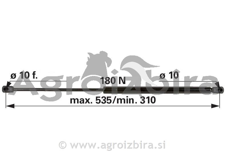 PLINSKI AMORTIZER L=535 F=180N