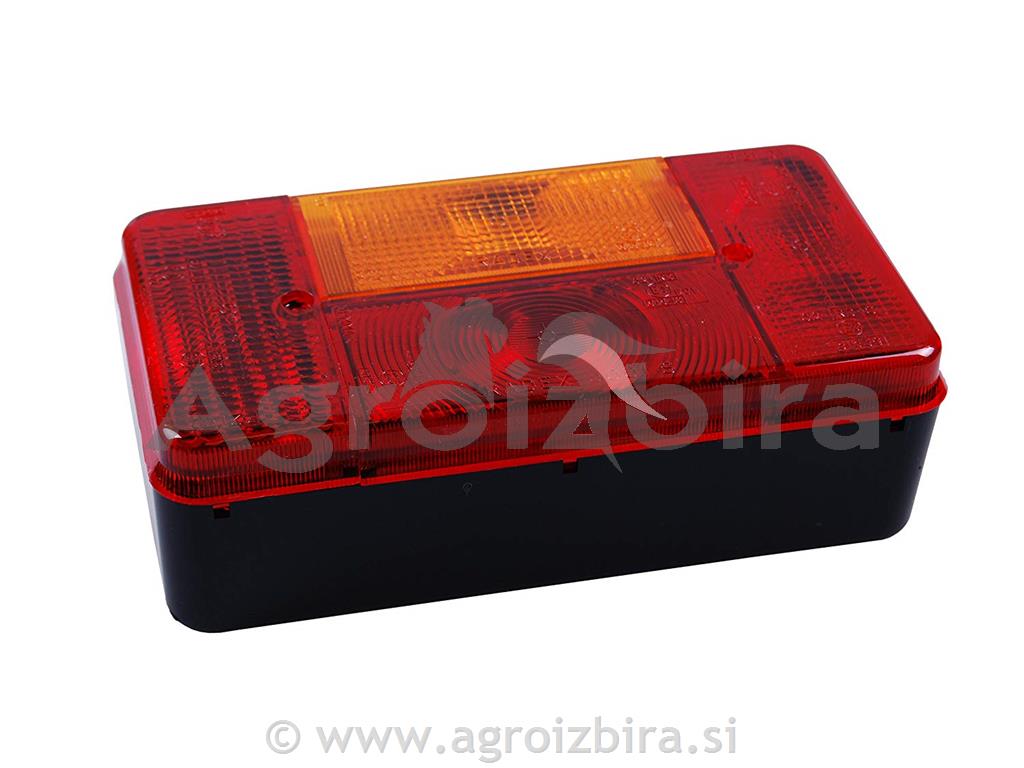 SVETILKA STOP LEVA RADEX 5001/10 z OSVETLITVIJO TABLICE in z MEGLENKO