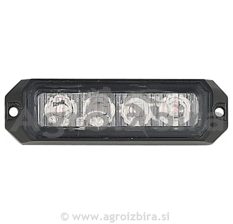 SVETILKA STROBO 4XORANŽNA LED