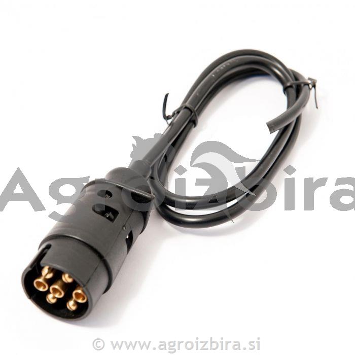 KABEL 5 ŽILNI 7m Z VTIKAČEM