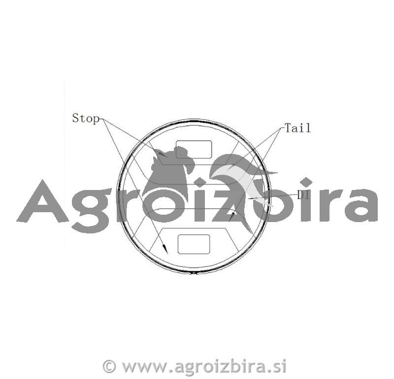 SVETILKA VZVRATNA LED 12-24V